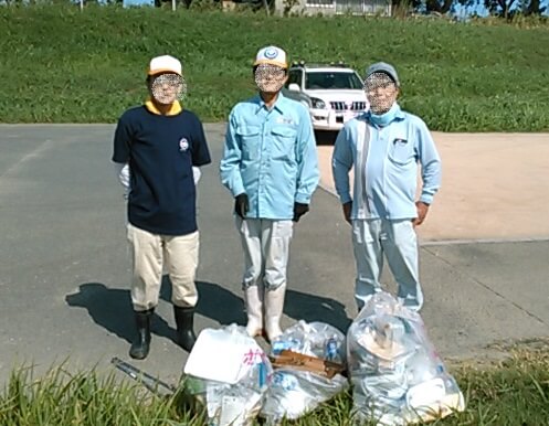8月度中島清掃集合写真
