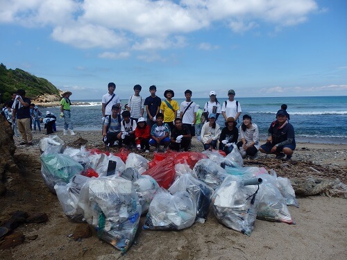 県立中間高校ボランティア部